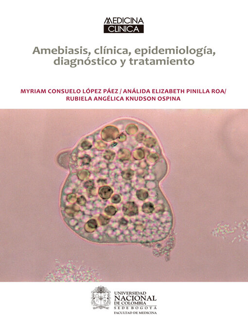Cover image for Amebiasis, clínica, epidemiología, diagnóstico y tratamiento